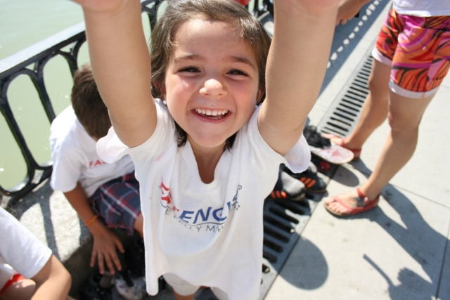 Alumna sonriente